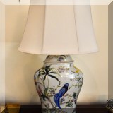 DL21. Porcelain lamp. 